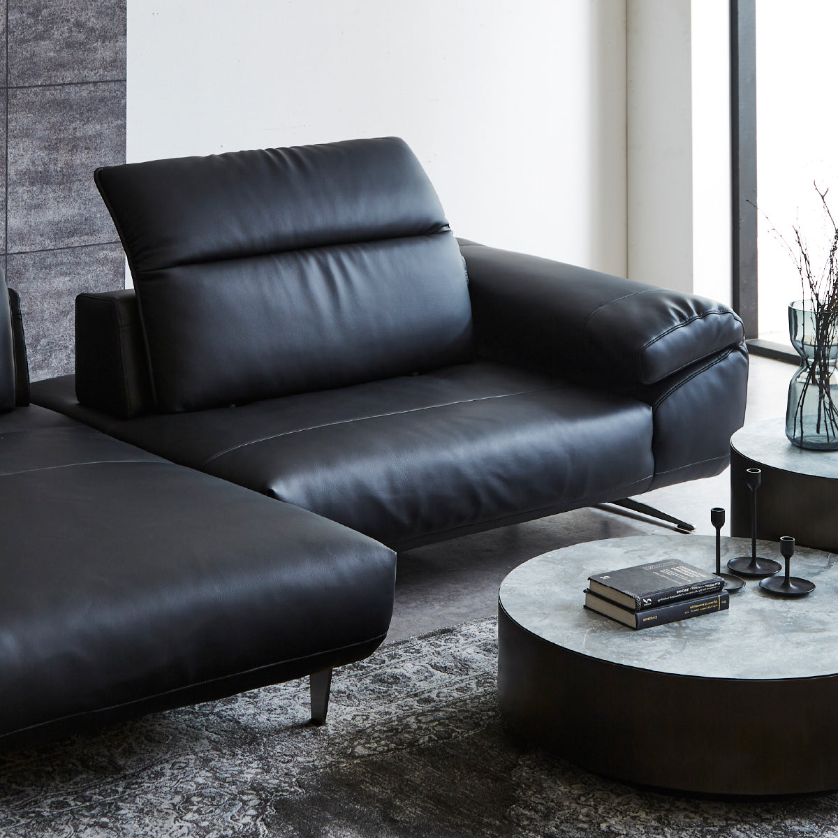 ロニーダス 右スモールカウチソファ 幅239cm