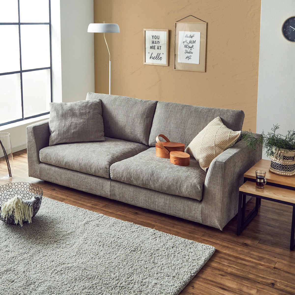 デパラⅡ 3人掛けソファ 幅200cm