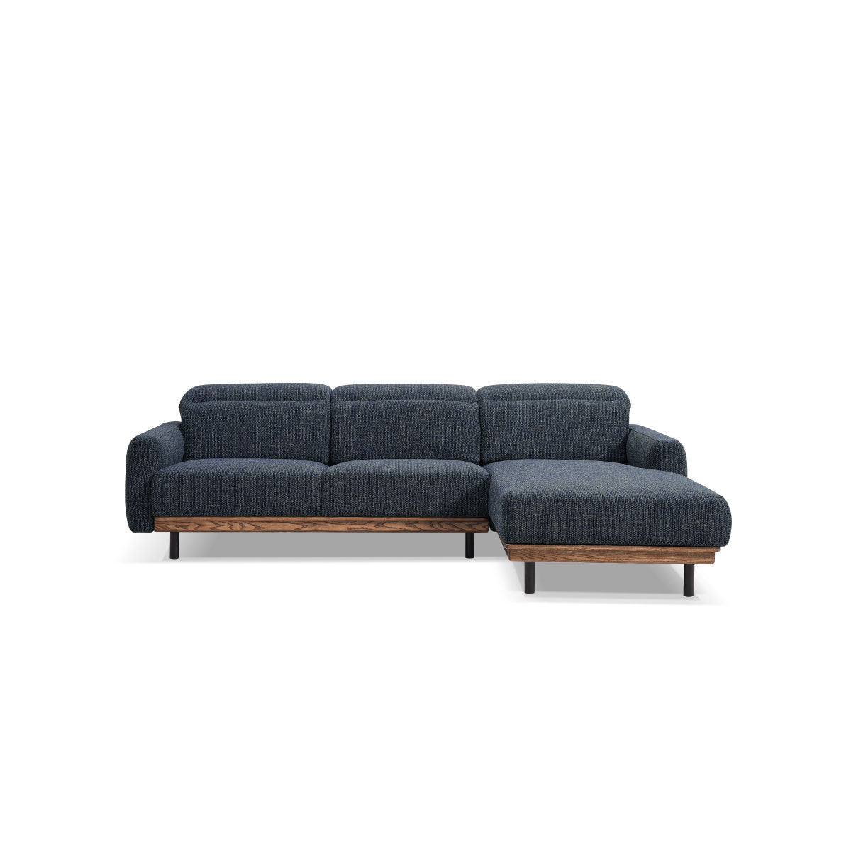 バレンナ　左スモールカウチソファ　幅241cm