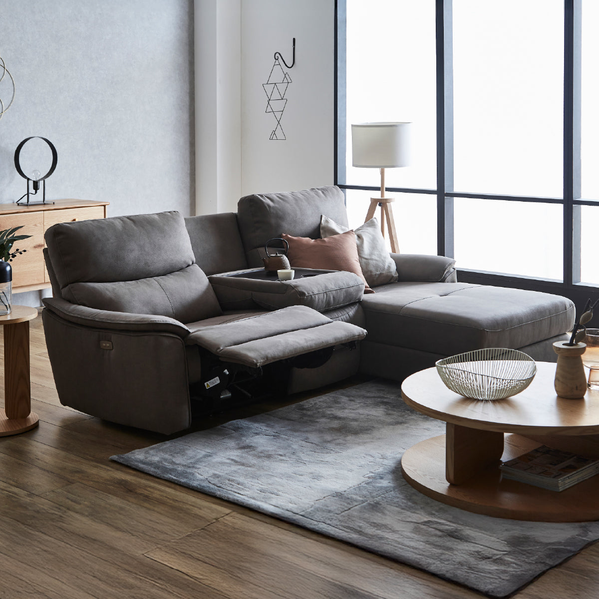 エルドラド 左カウチソファ 幅218cm ｜ RELAX FORM®/リラックス