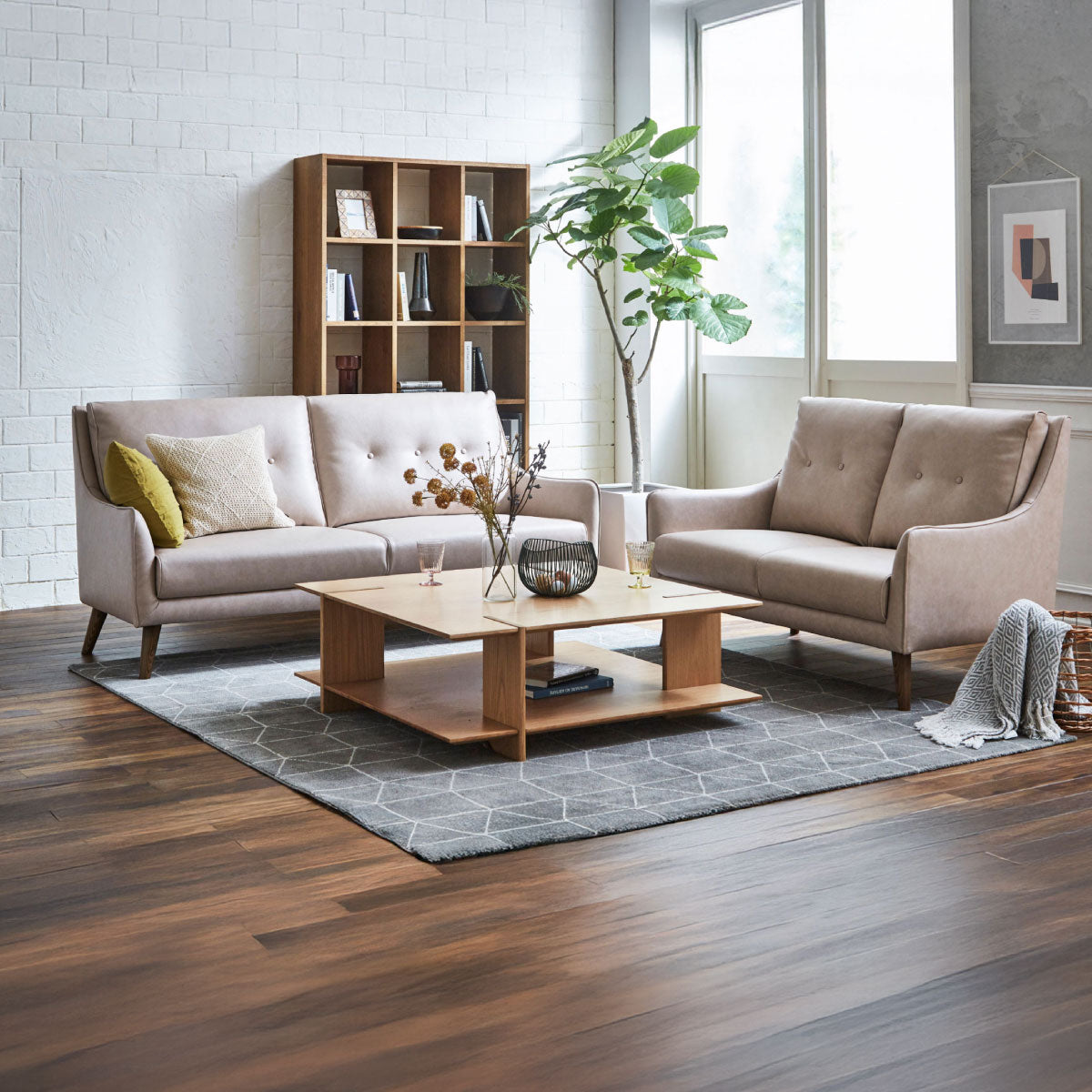 ユール　3人掛けソファ　幅180cm