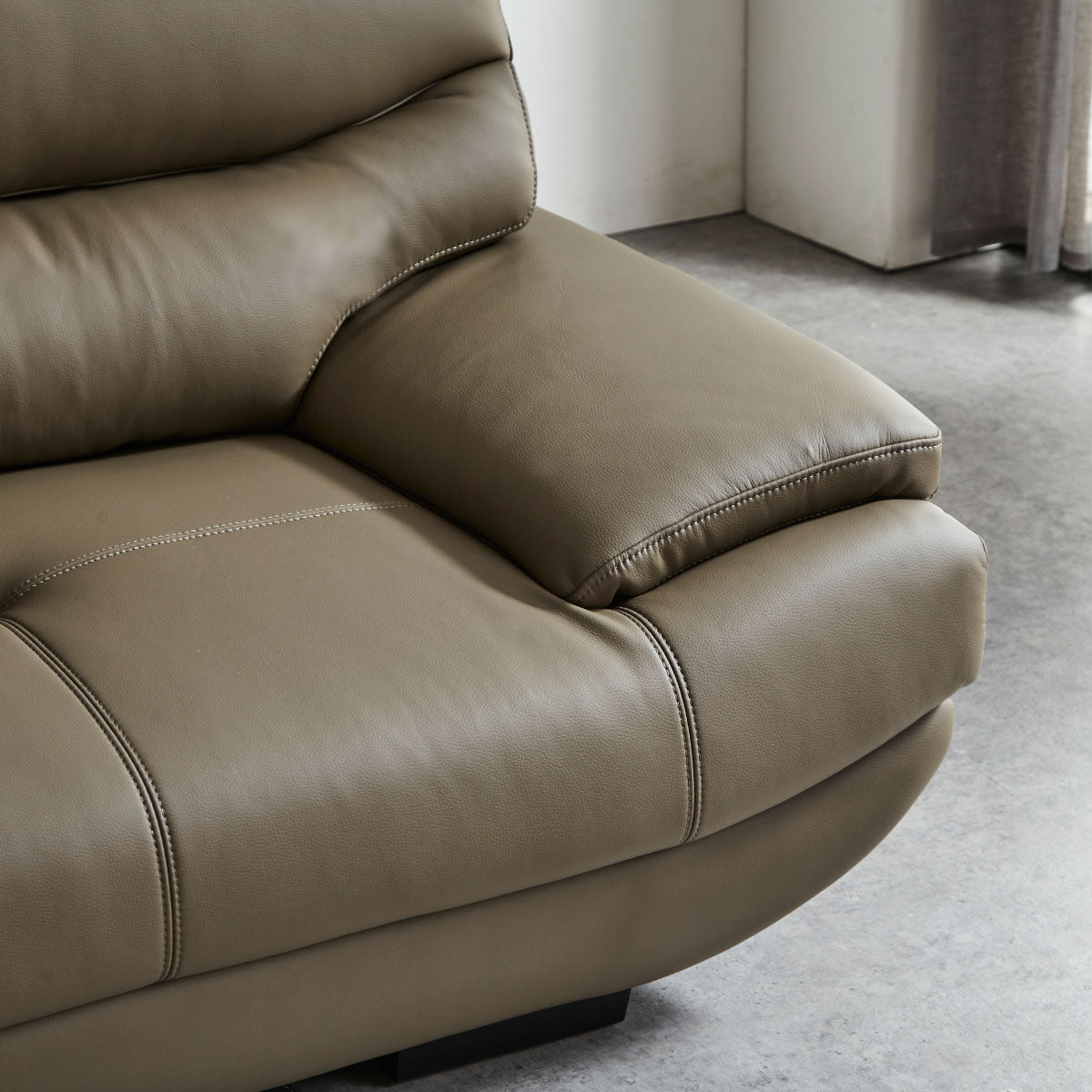 メーダ　右カウチソファ　幅279cm