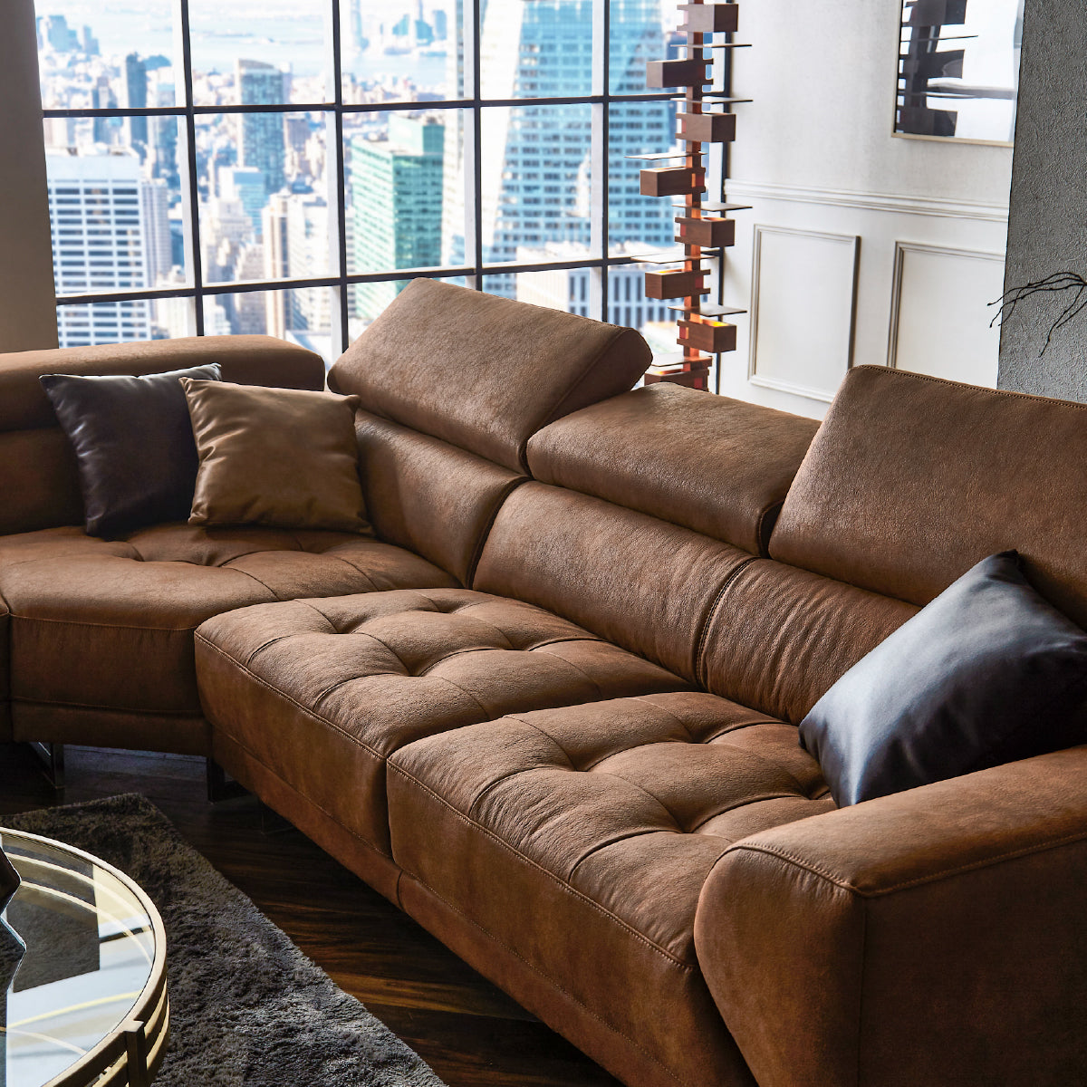 ゼウス　コーナーソファ　幅319cm