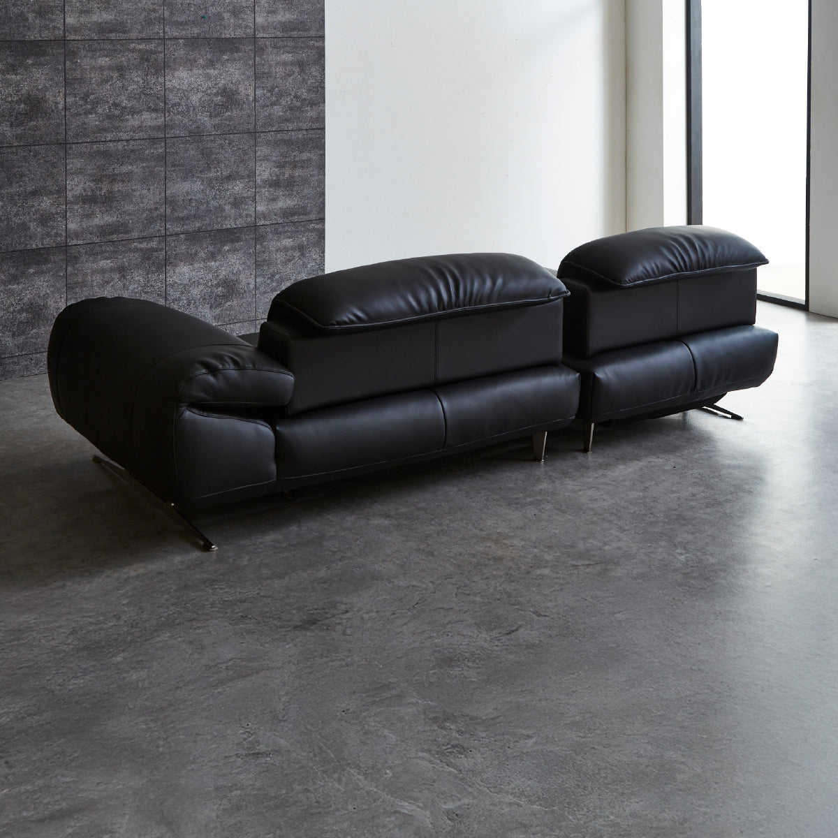 ロニーダス　右スモールカウチソファ　幅239cm