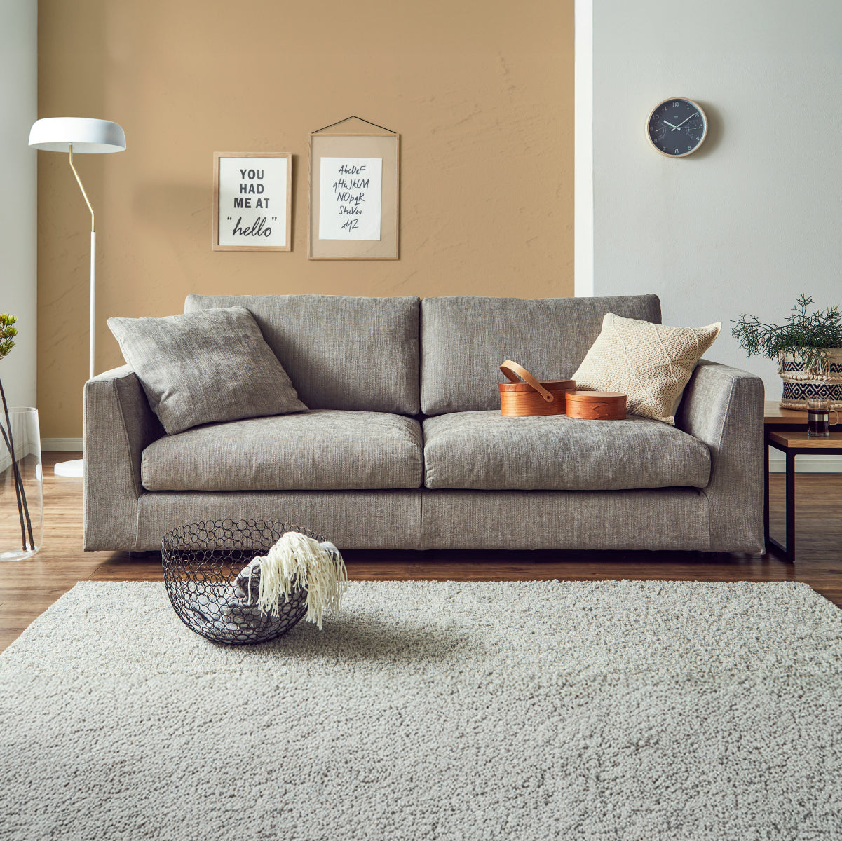 デパラⅡ　3人掛けソファ　幅200cm