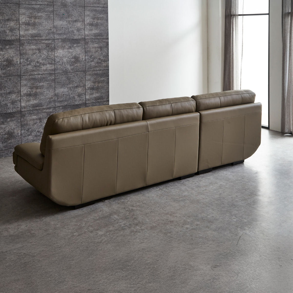 メーダ　右カウチソファ　幅279cm