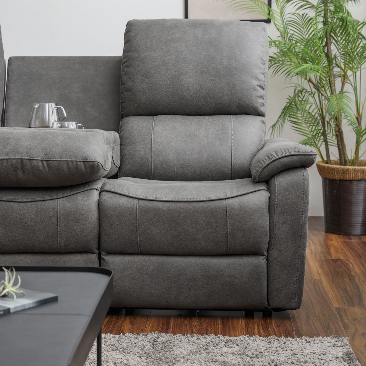 ジャグ 3人掛け電動ソファ 幅183cm