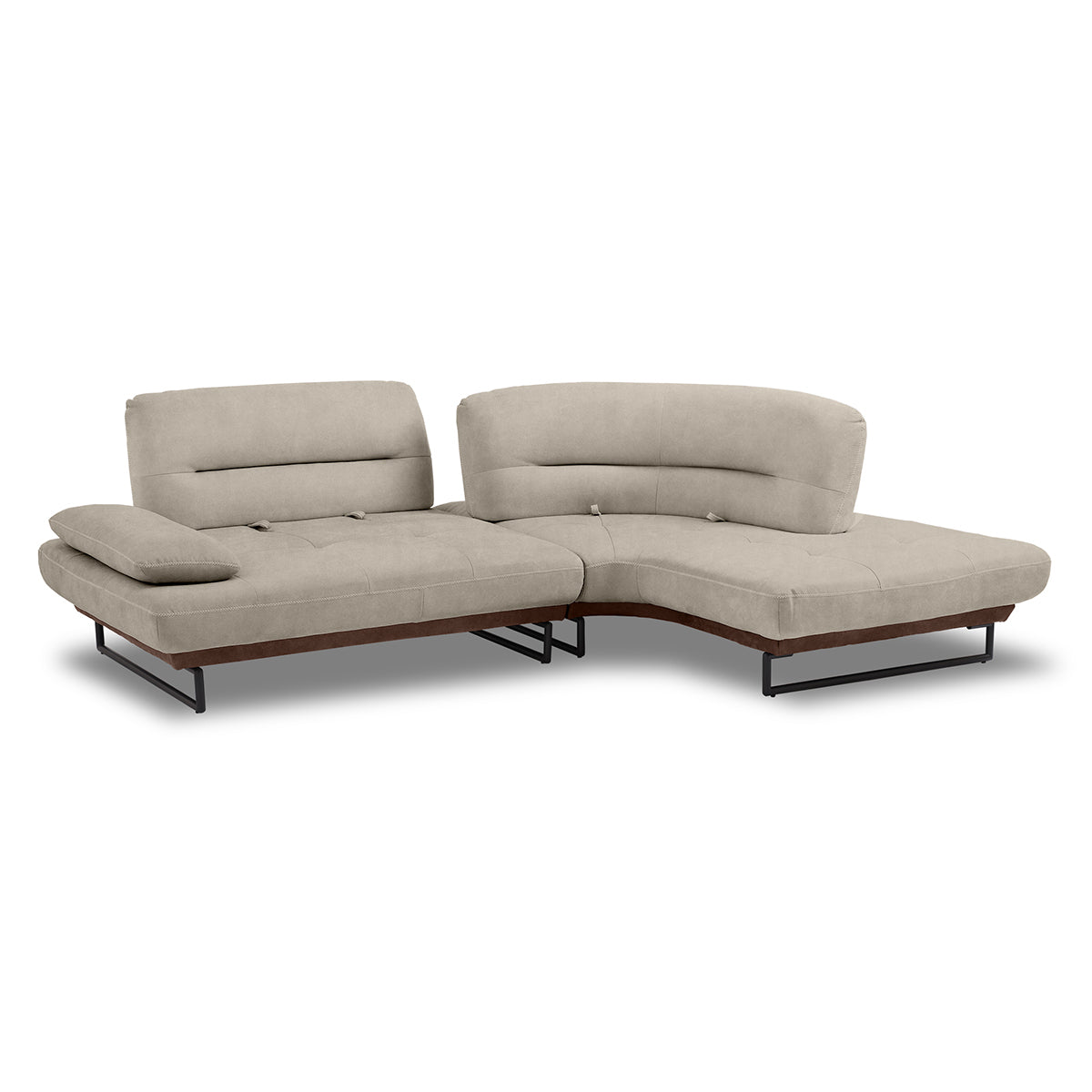 ラルス　左カウチソファ　幅266cm