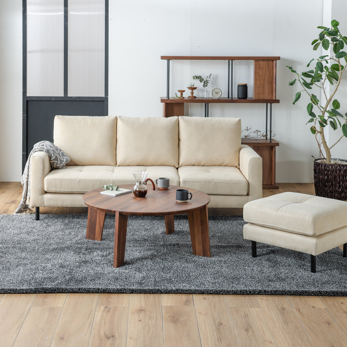 ソラン　カウチソファ　幅189cm