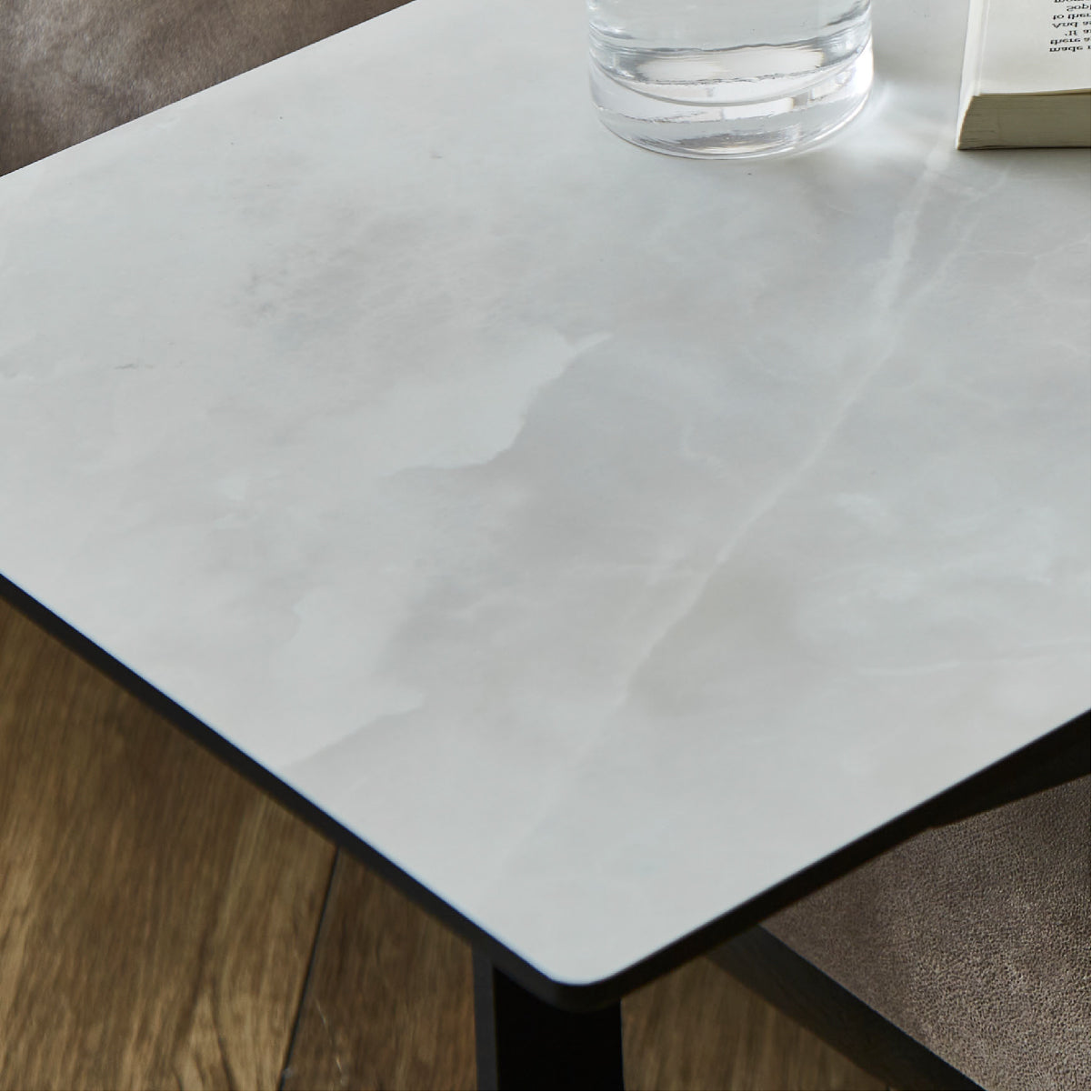 カルゴ　サイドテーブル　ヘリンボーンアッシュ