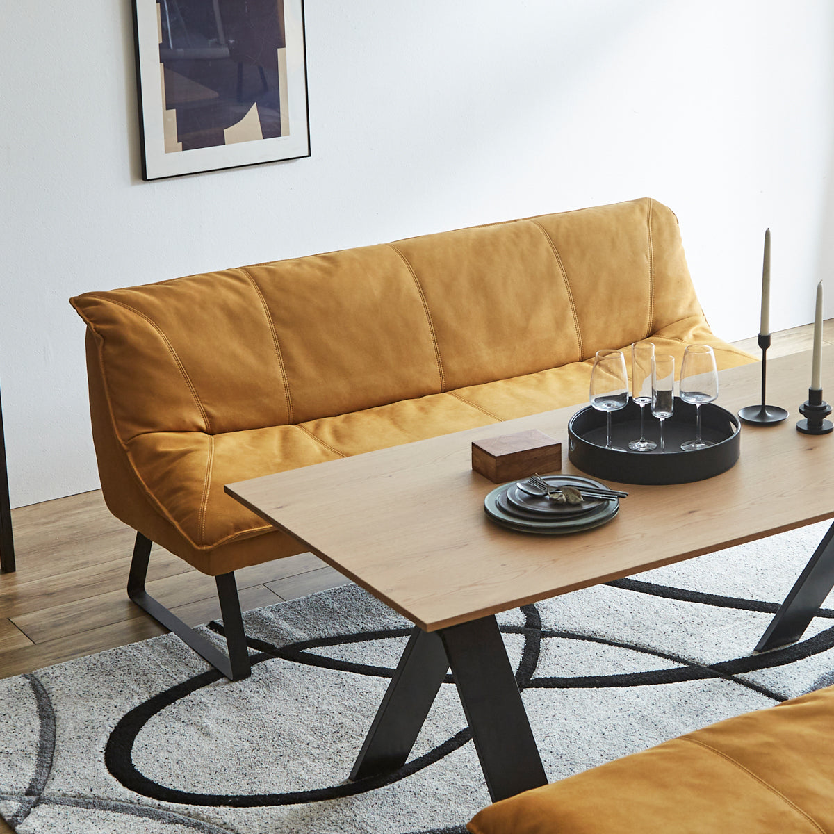 アボット　3人掛けソファ幅171cm