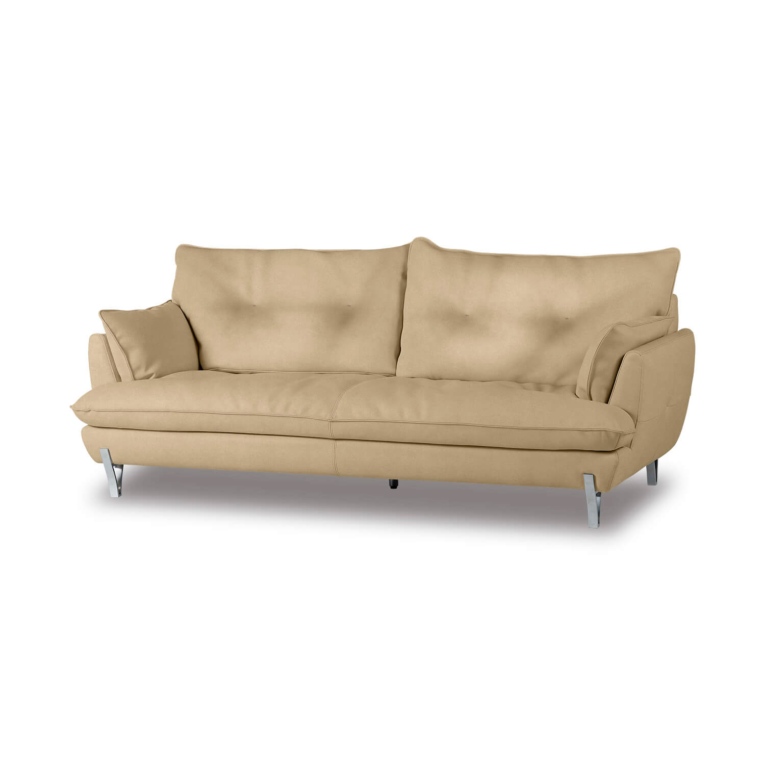 ゼルモンド　3人掛けスモールソファ　幅185cm