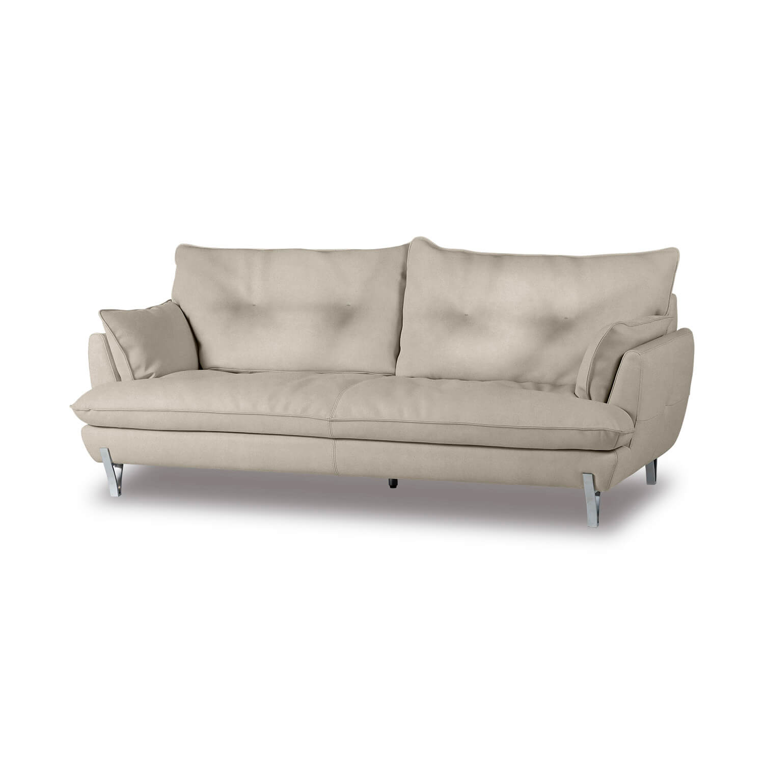 ゼルモンド　3人掛けスモールソファ　幅185cm