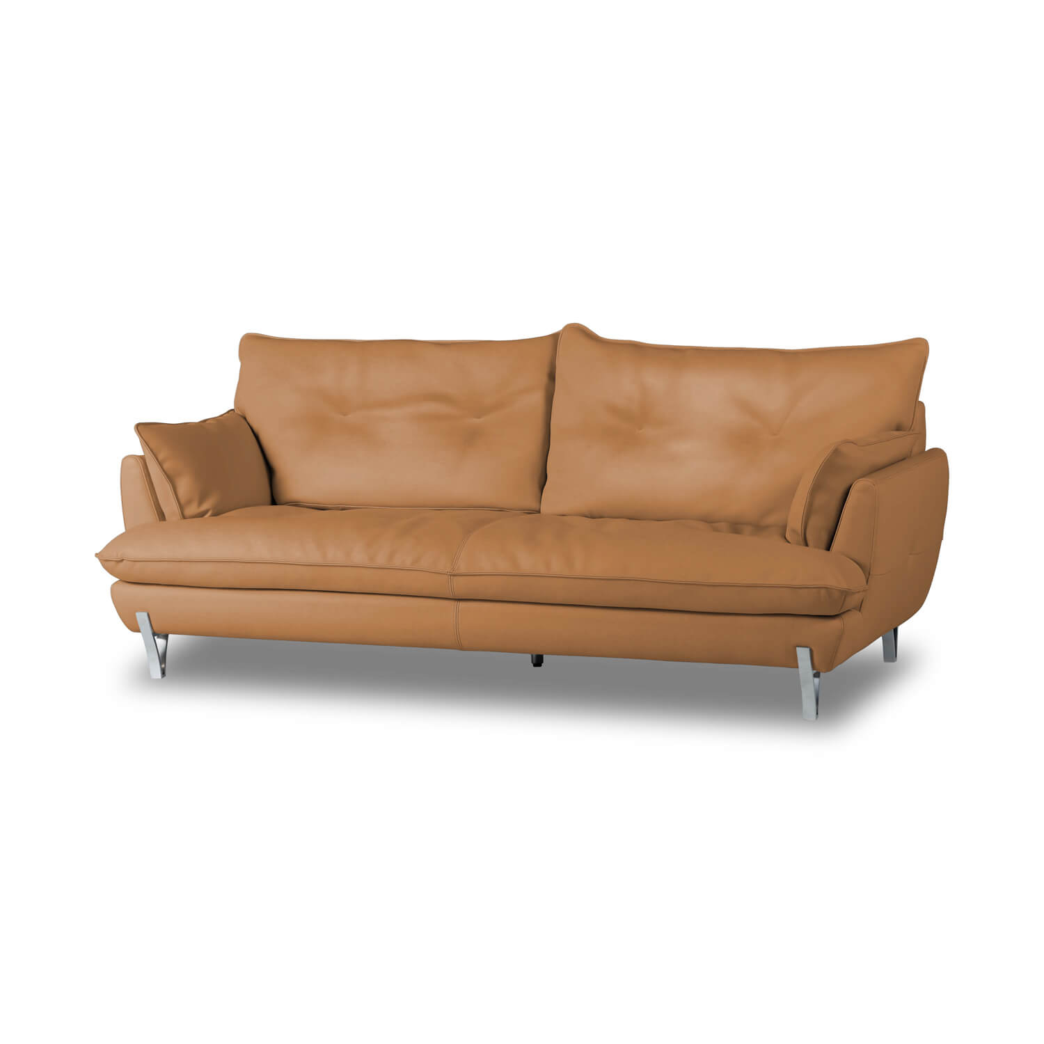 ゼルモンド　3人掛けスモールソファ　幅185cm