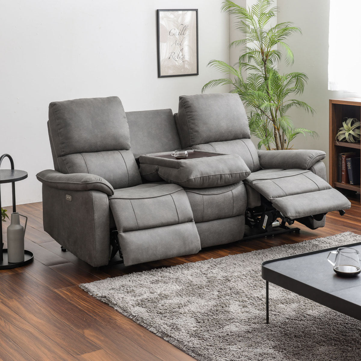 ジャグ 3人掛け ソファ 電動リクライニング リラックスフォーム 関家具 ジャグ 3人掛け電動ソファ 幅183cm ｜ RELAX FORM®/リラックスフォーム