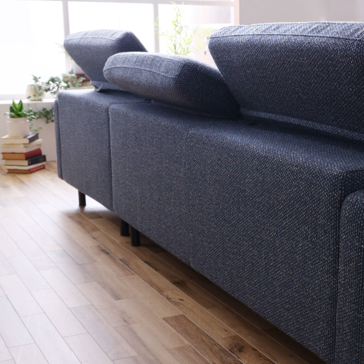 バレンナ　左スモールカウチソファ　幅241cm