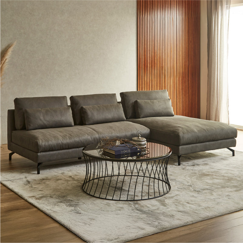 グラシエーロ　シェーズソファ　幅100cm