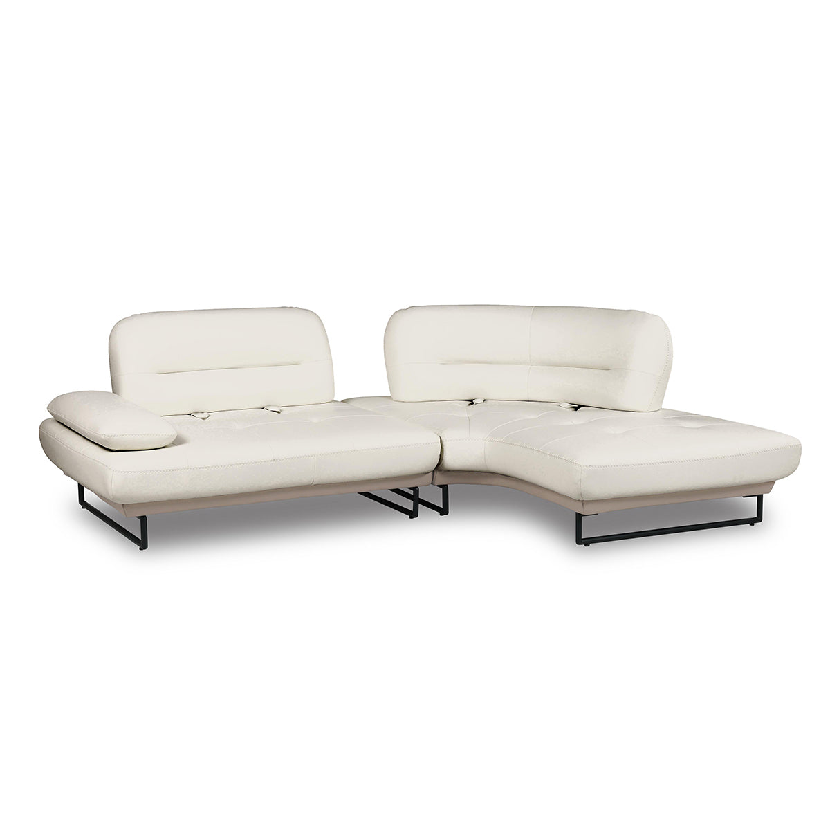 ラルス　カウチソファ　幅266cm