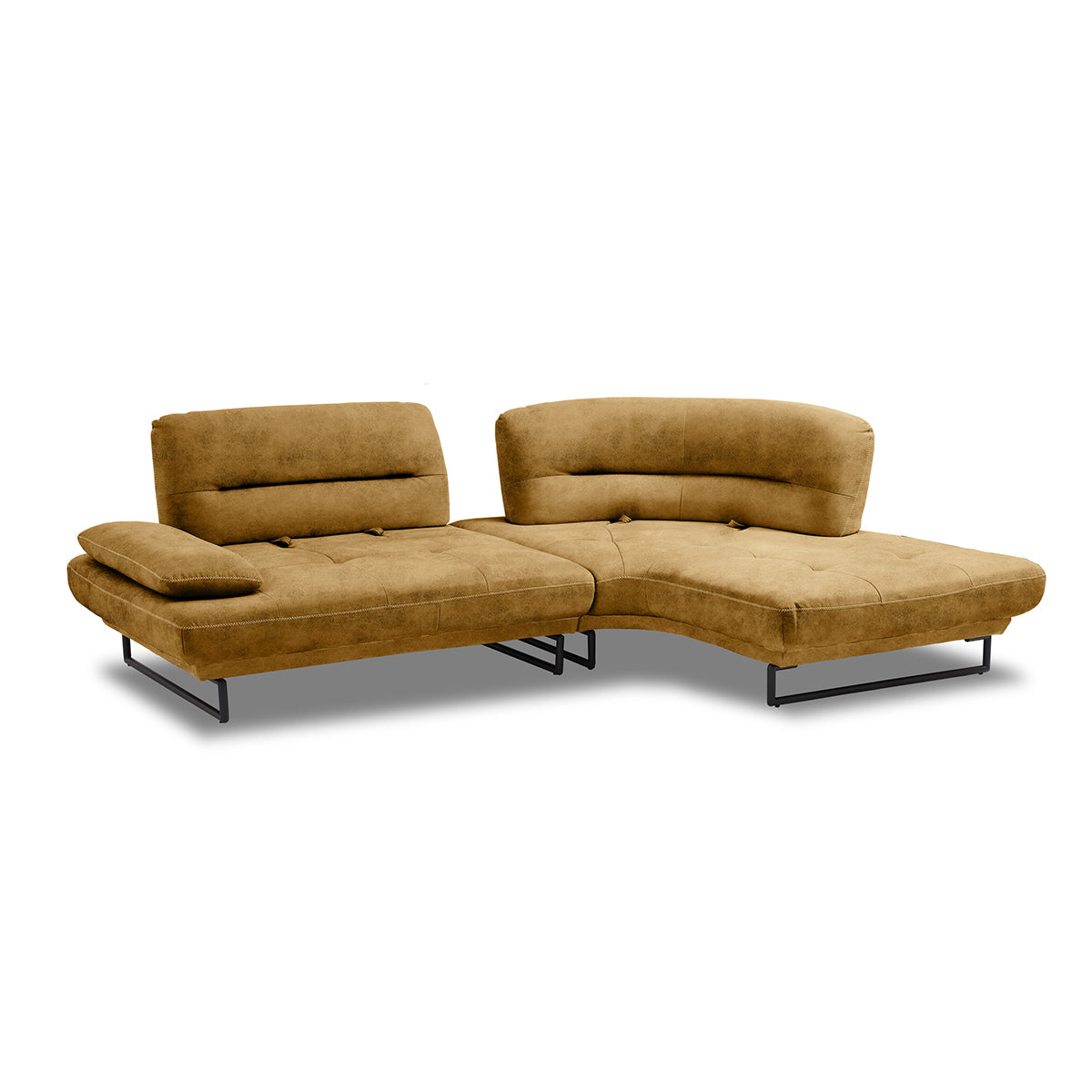 【2個口発送 ①】関家具　ラルスソファ　左カウチ　266㎝幅 2個口発送 ①】関家具 ラルスソファ 左カウチ 266㎝幅 2個口発送