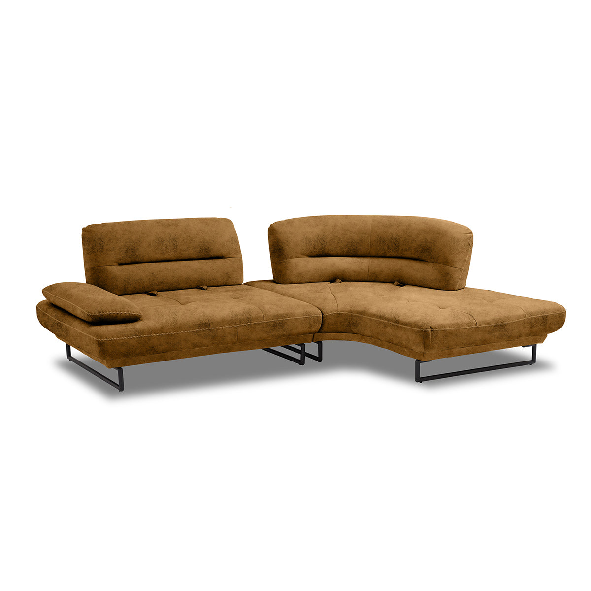 【2個口発送 ①】関家具　ラルスソファ　左カウチ　266㎝幅 RELAX FORM 関家具 公式店 ソファー 3人掛け おしゃれ カウチ