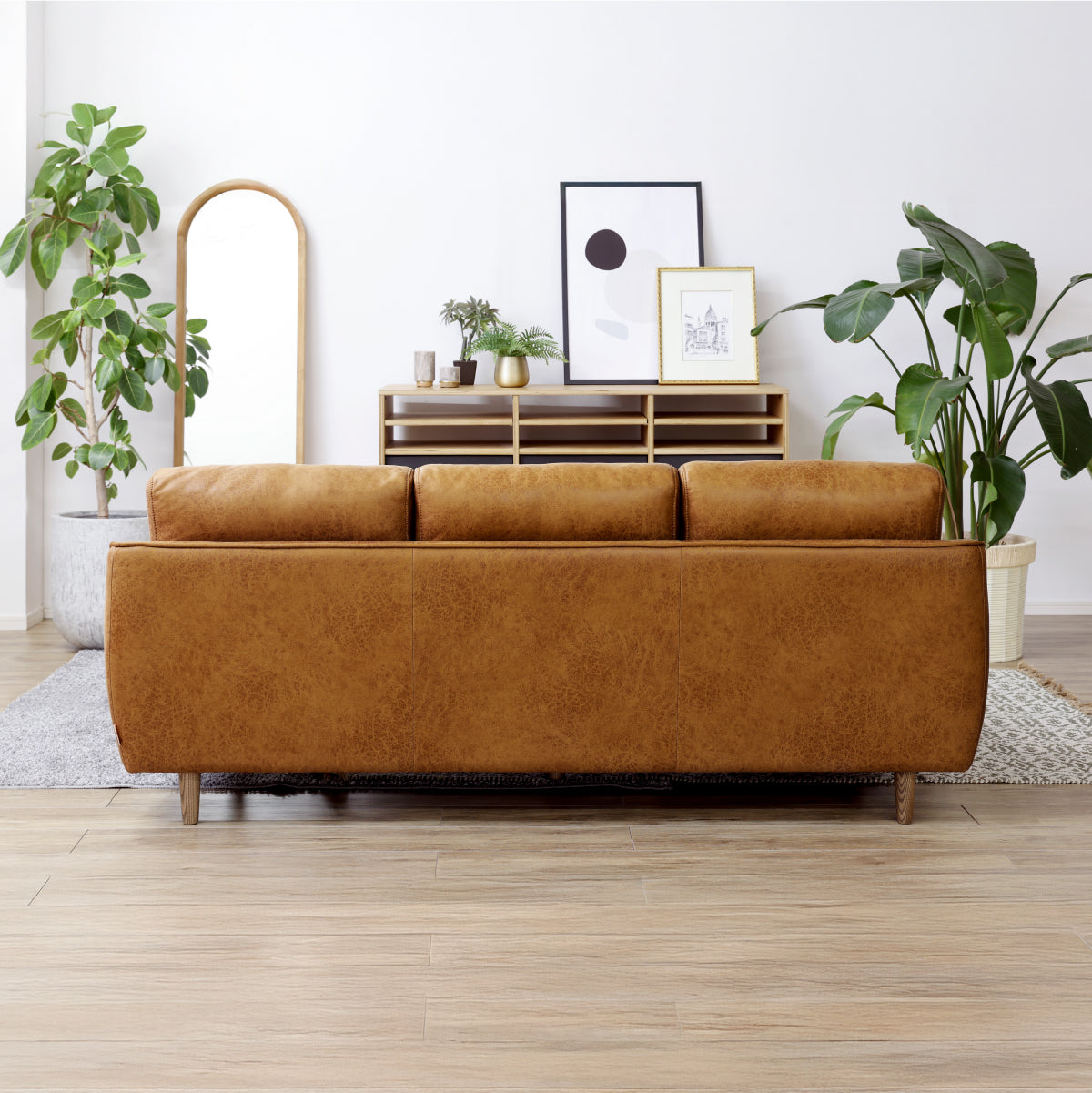 カローレ　カウチソファ　幅202cm