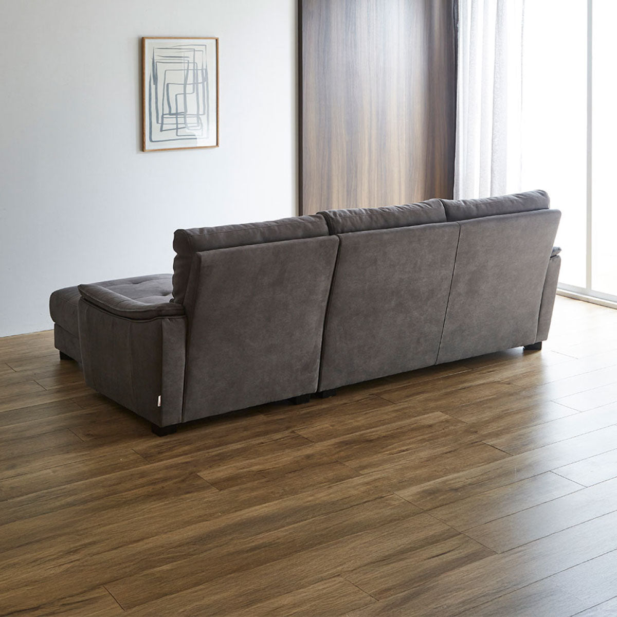 センプレ　左カウチソファ　幅241cm