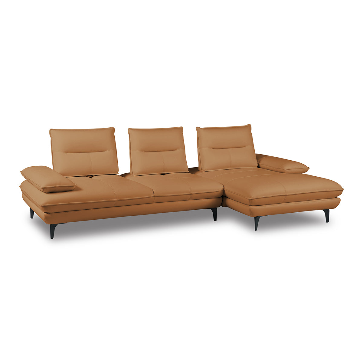 アレクス　カウチソファ　幅281cm