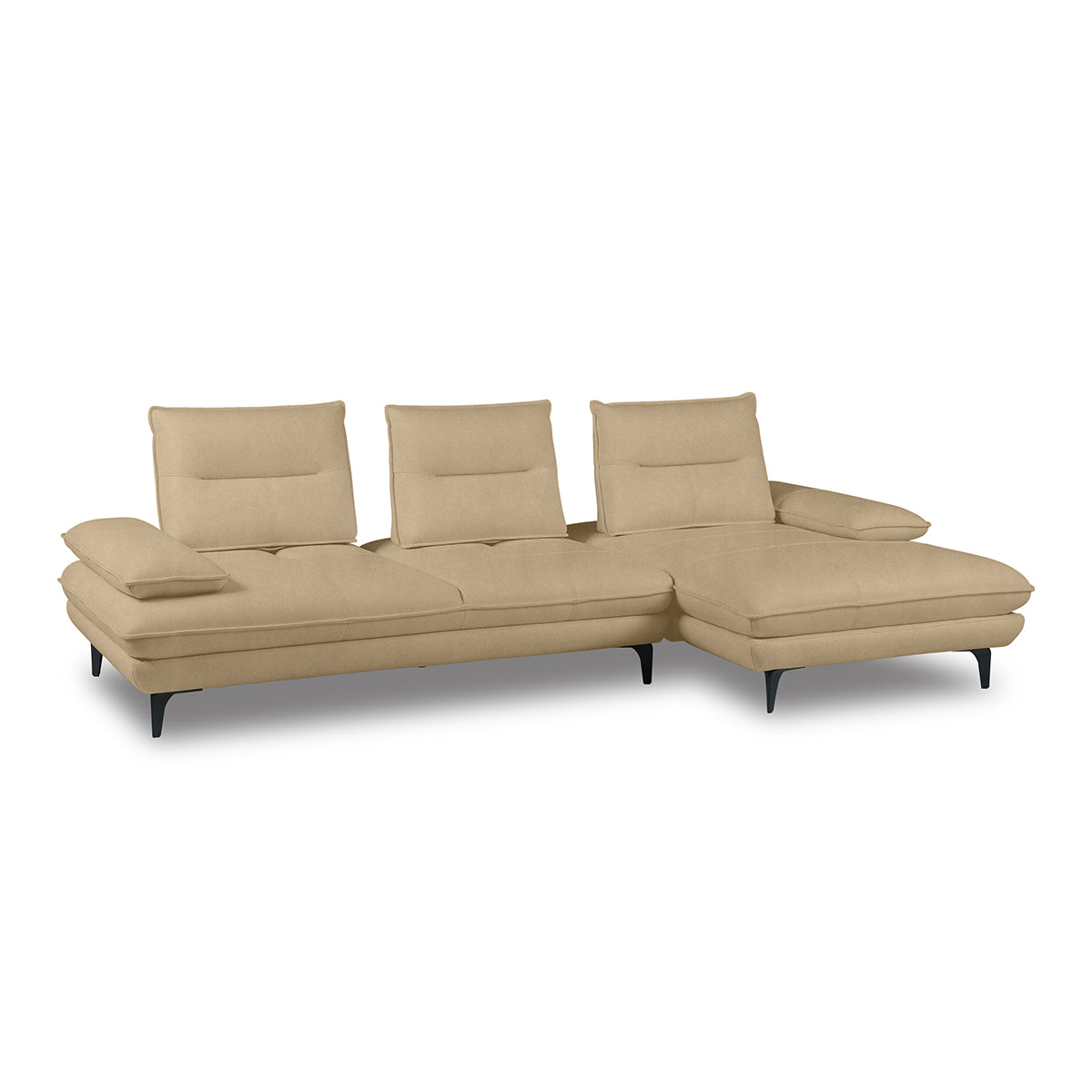 アレクス　カウチソファ　幅281cm