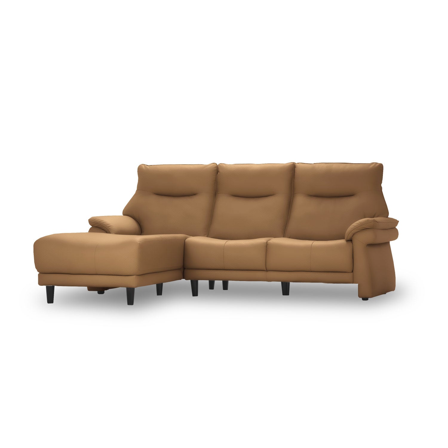 ライベラB 木脚 カウチソファ 幅235cm