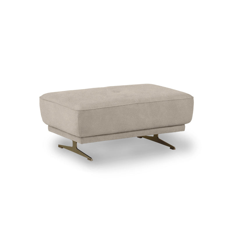 アルフレード オットマンスモール ペールゴールド脚 ｜ RELAX FORM