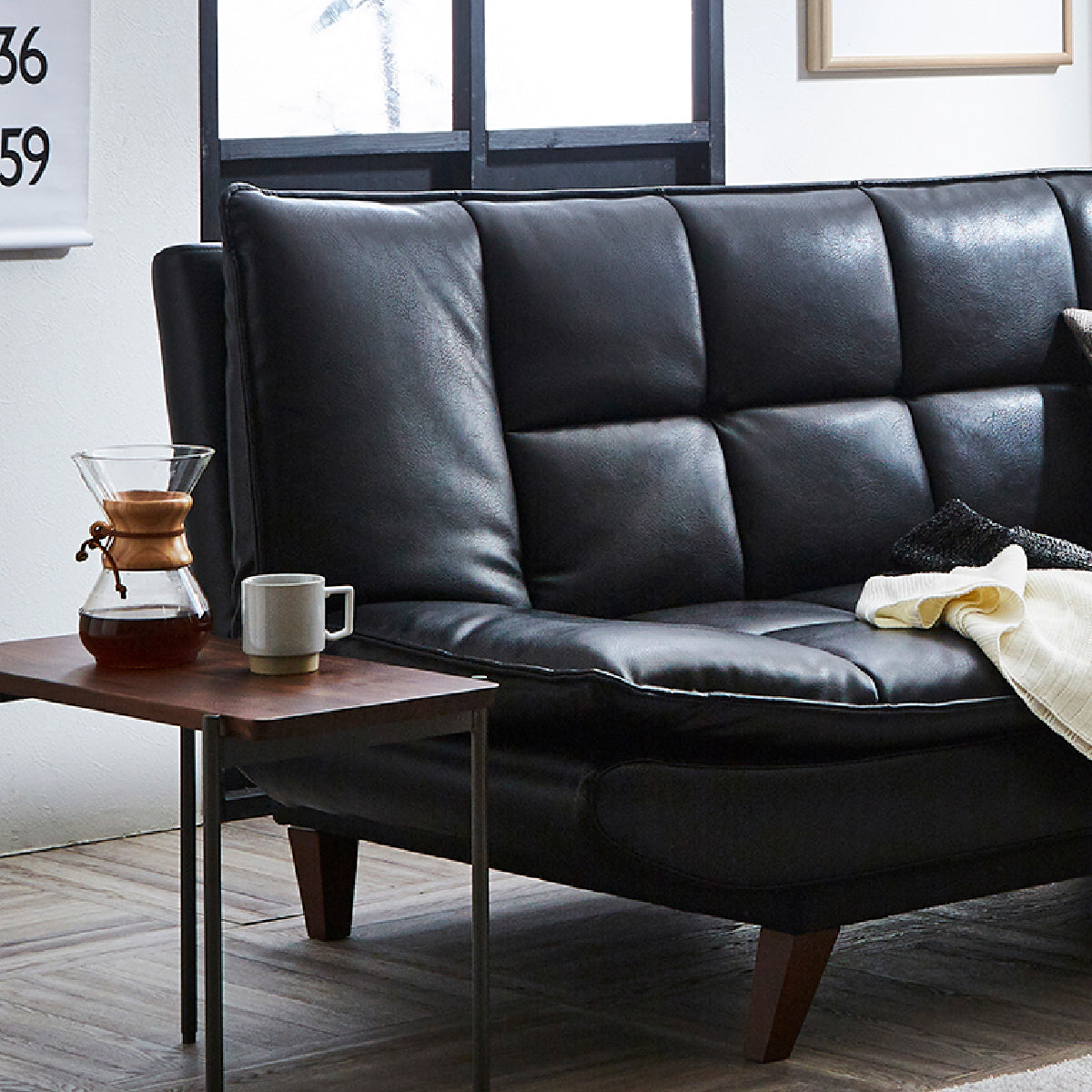 ノキア ソファベッド 幅197cm