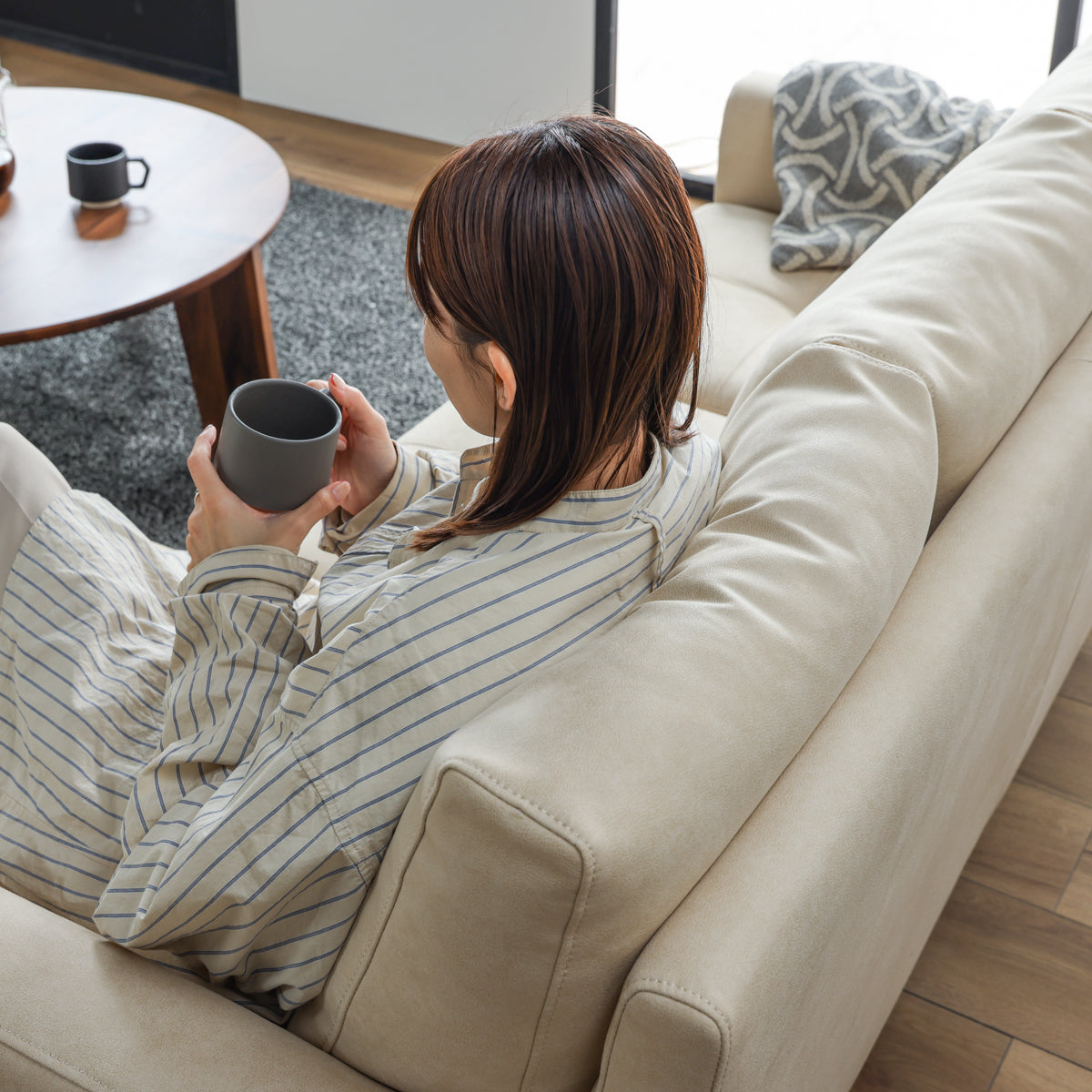 ソラン　カウチソファ　幅189cm