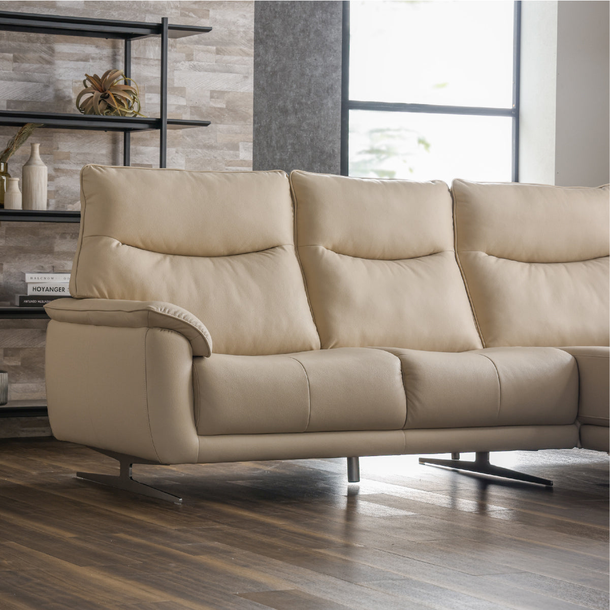 ライベラA ステン脚 カウチソファ