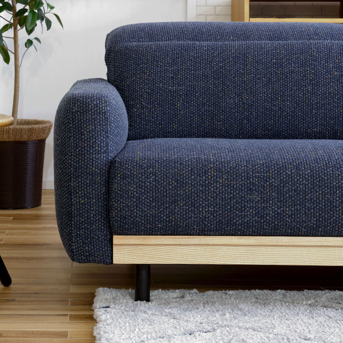 バレンナ　左スモールカウチソファ　幅241cm