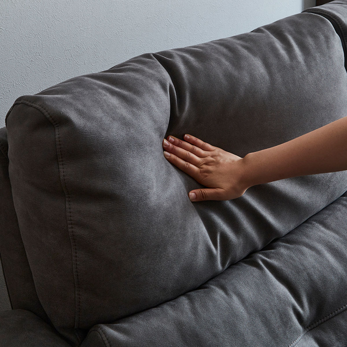 センプレ　右カウチソファ　幅241cm