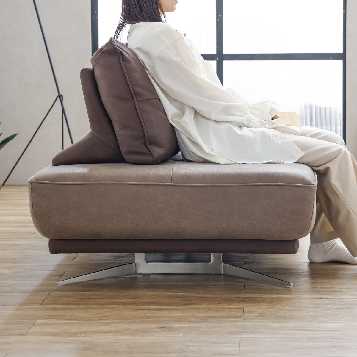 ベルザード　3人掛けソファ　幅183cm