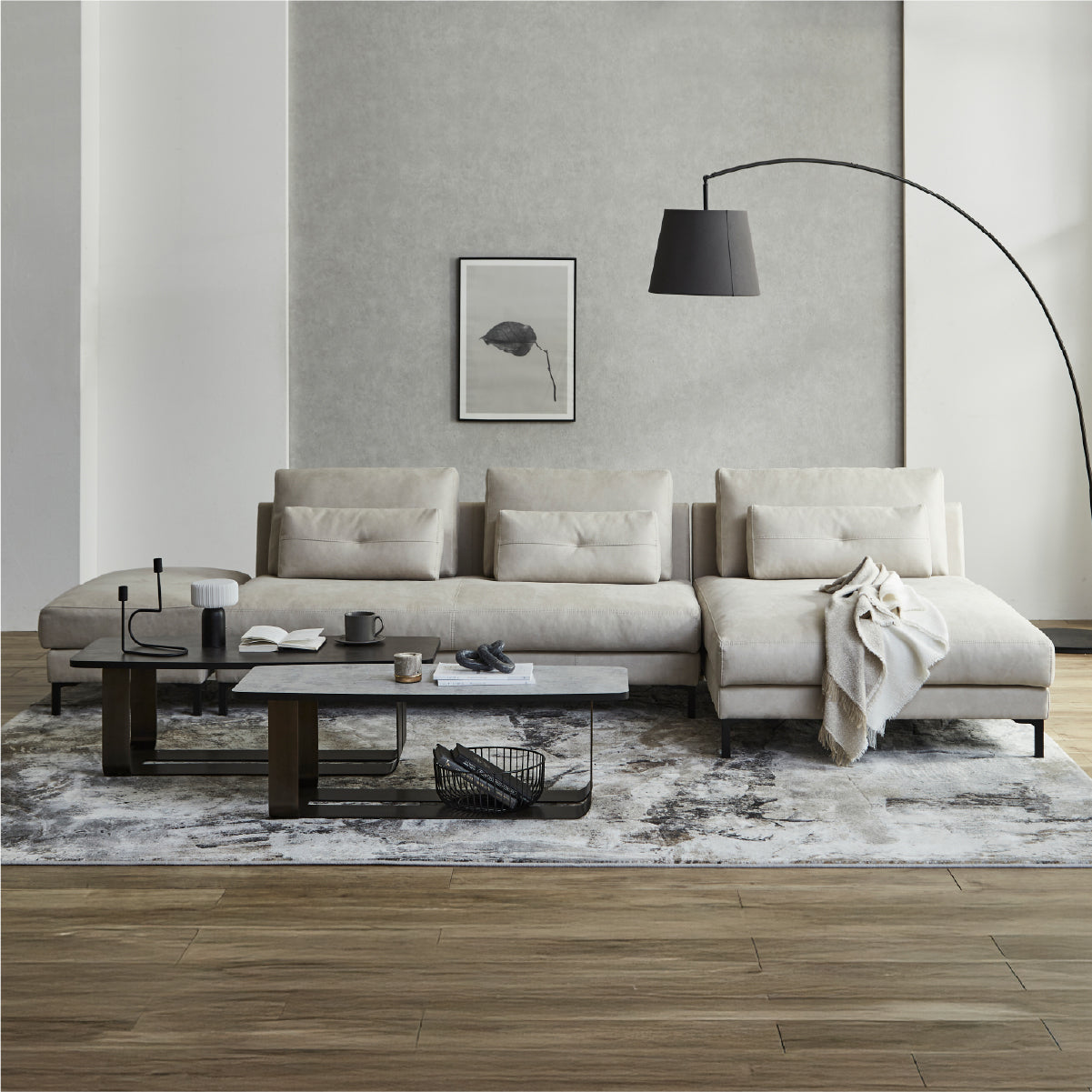 アデルーナ シェーズソファ 幅100cm ｜関家具公式通販サイト