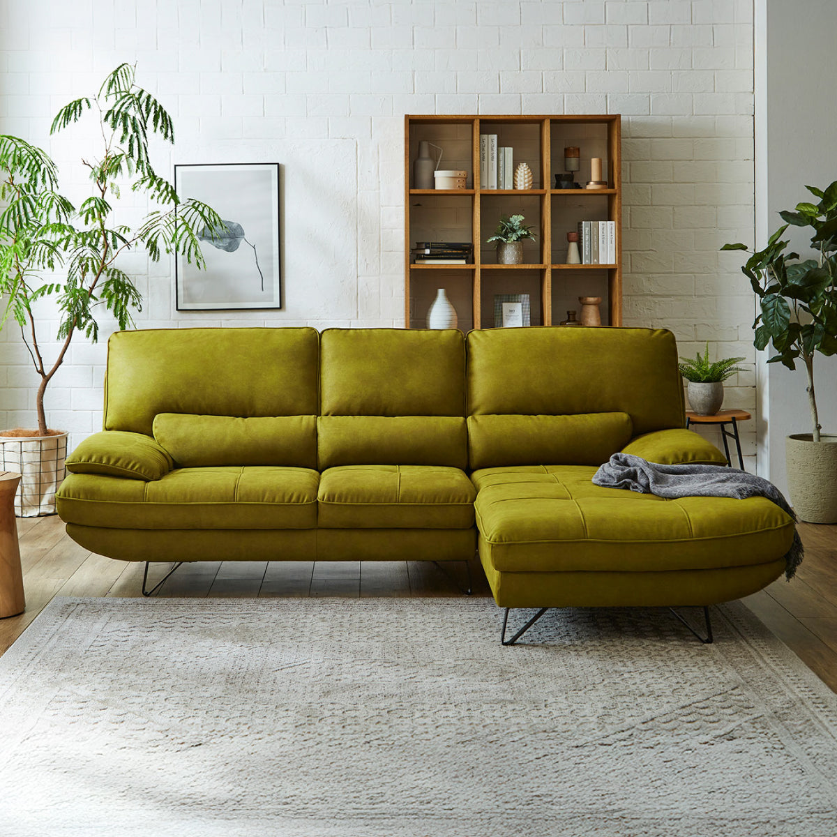 ムラーノ　左カウチソファ　幅284cm