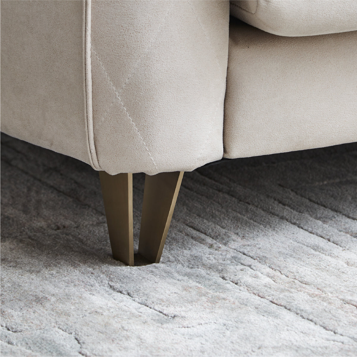 コロンバスⅡ　右ビッグカウチソファ　幅250cm