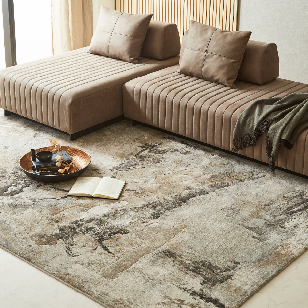 ラグ メランジュダーク