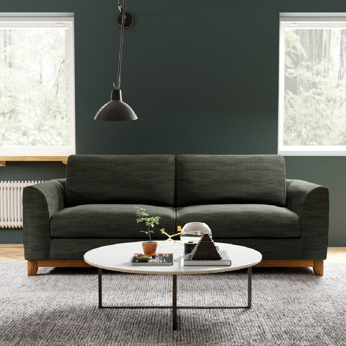 ブリスト　3人掛けソファ　幅198cm