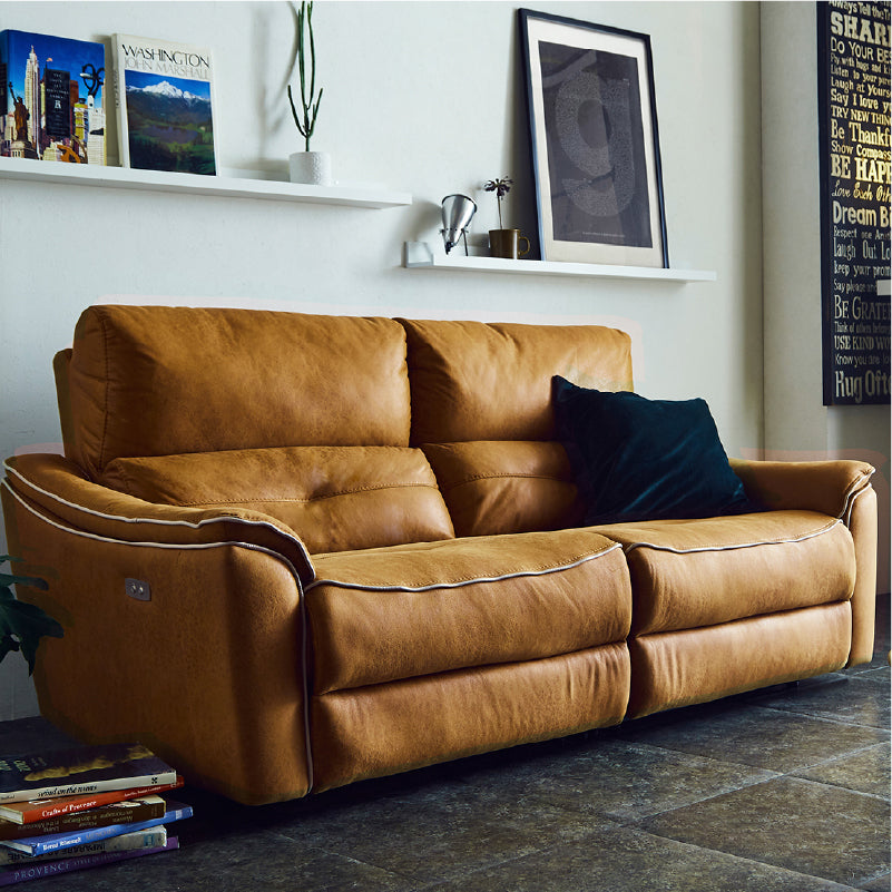 バッジオ　3人掛け2シーター電動ソファ幅190cm