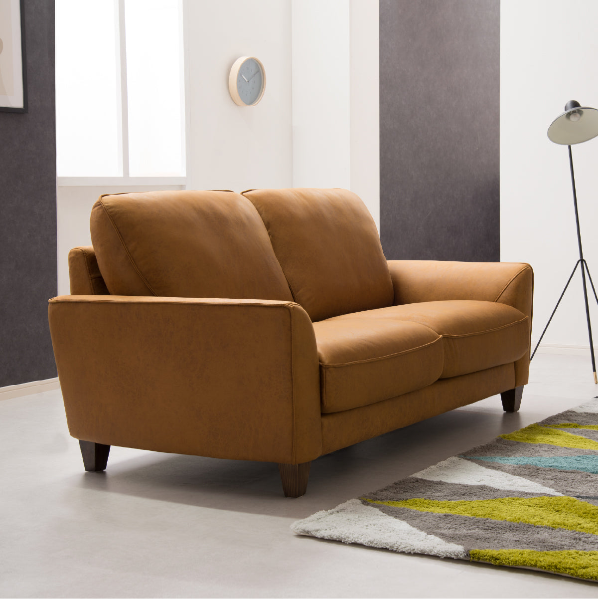 ベルトーネ　2人掛けソファ 幅164cm