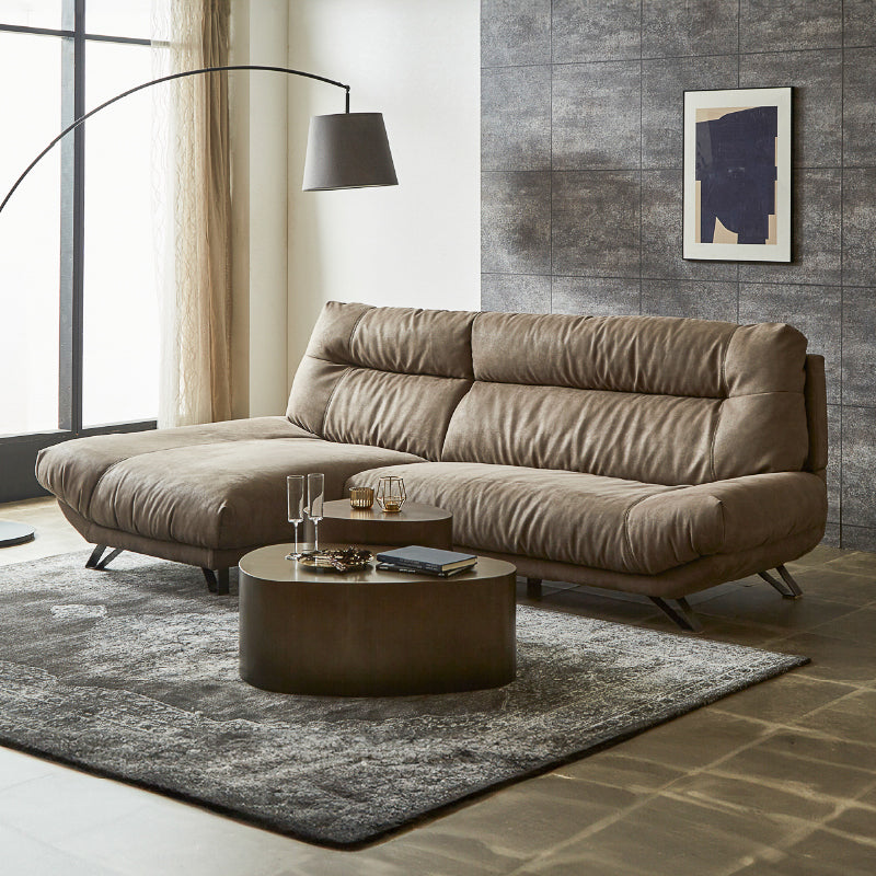 ブルネロ　右スモールカウチソファ　幅227cm