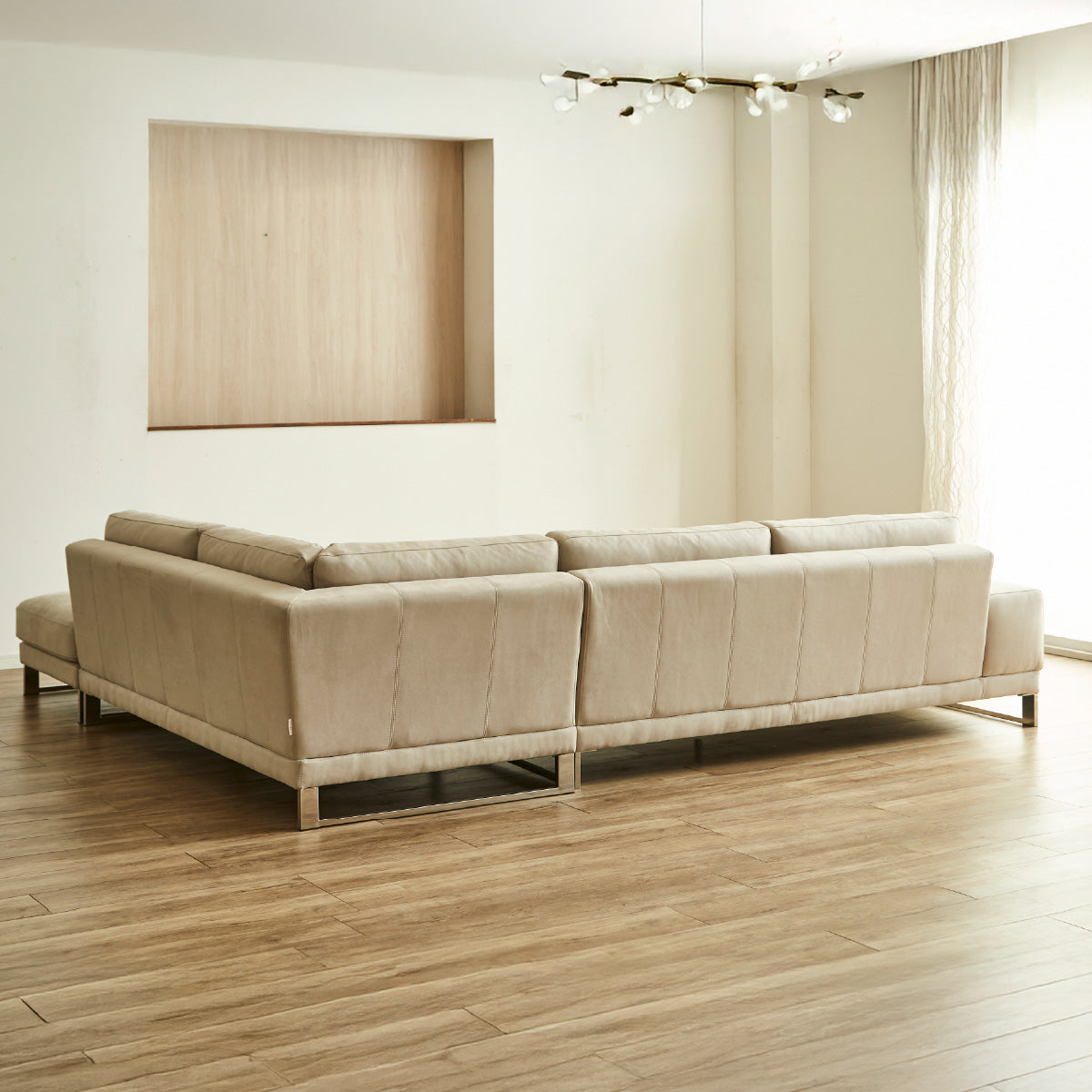 ラベンナ　左カウチソファ　幅305cm