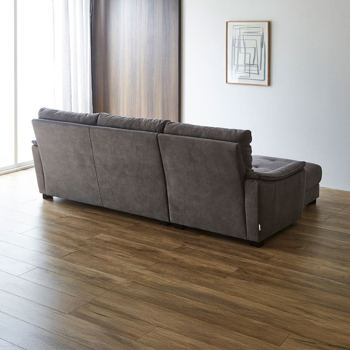 センプレ　右カウチソファ　幅241cm