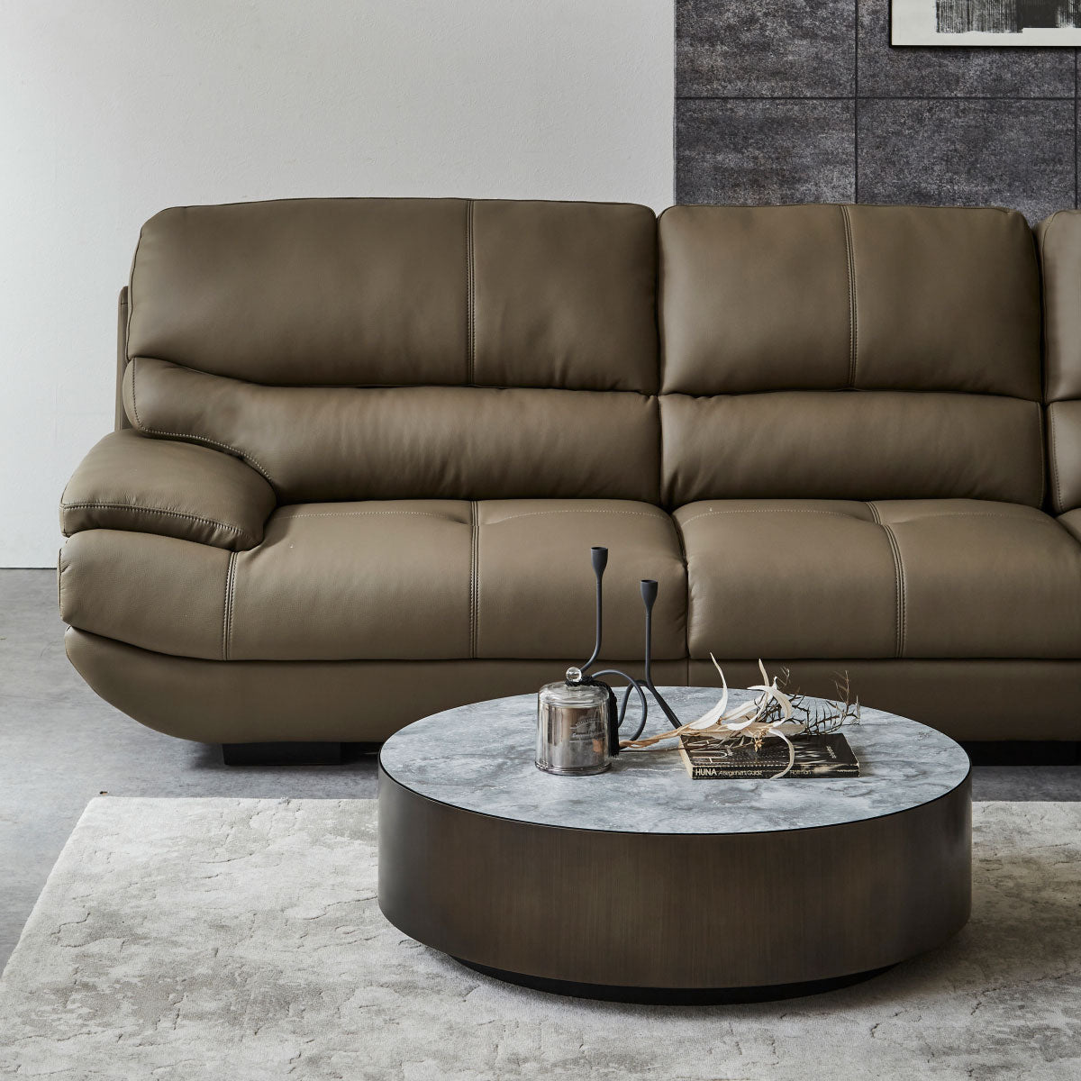 メーダ　左スモールカウチソファ　幅240cm