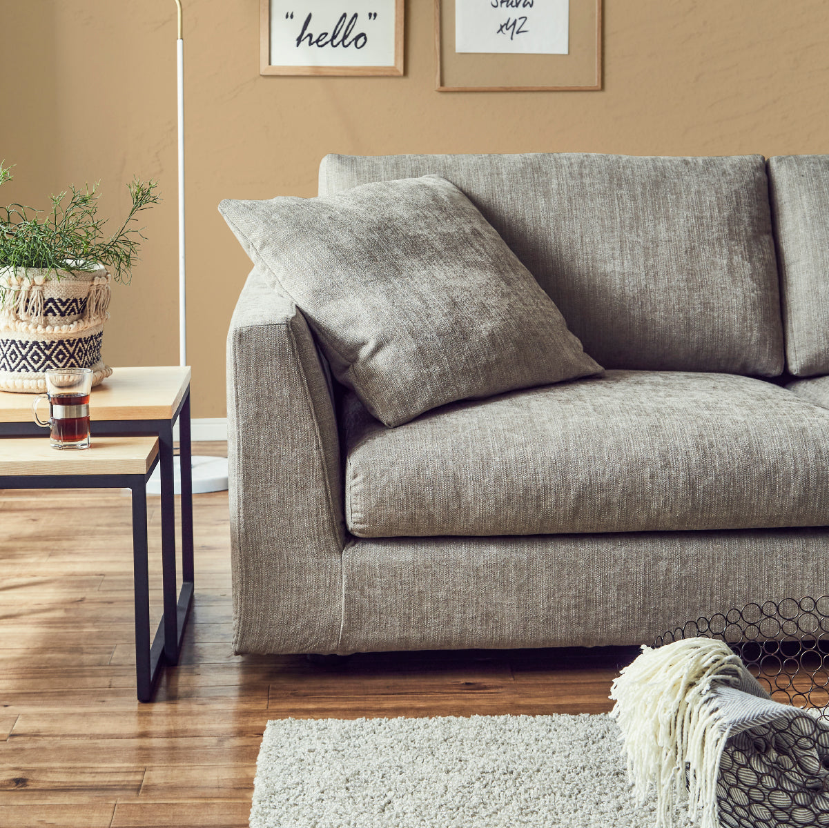 デパラⅡ　3人掛けソファ　幅200cm