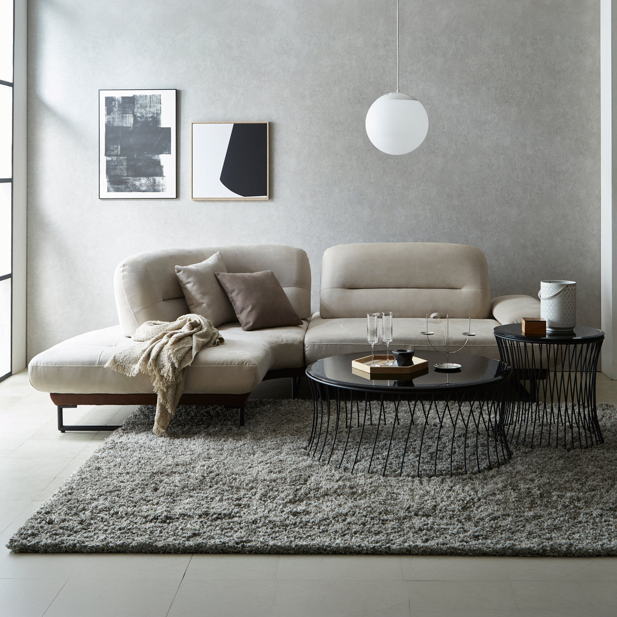 ラルス スモールカウチ 幅240cm ｜ RELAX FORM®/リラックスフォーム