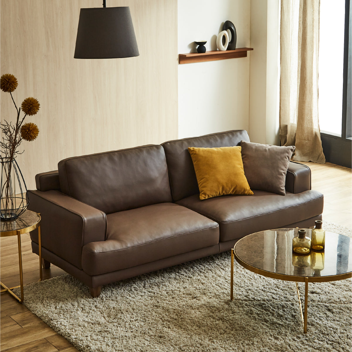 3人掛けソファ / SILT28クレストブラウン